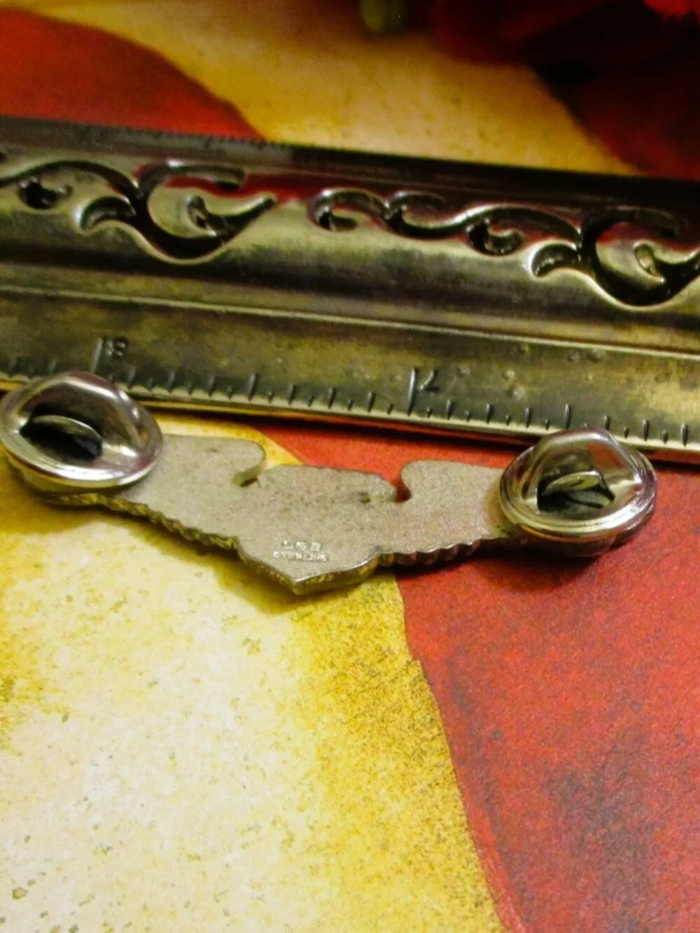 USAF Enlisted Navigator Wing Pair: Sterling Silver NS Meyer